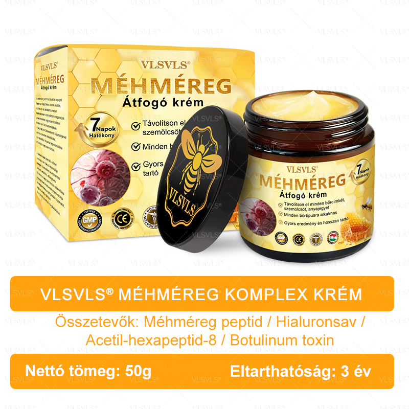 🎉🌟VLSVLS® Méhméreg Átfogó Krém (Minden korosztály számára alkalmas )