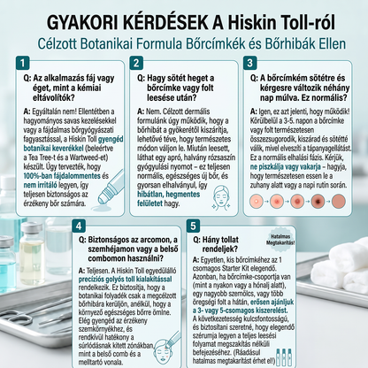 💙𝐇𝐈𝐒𝐊𝐈𝐍®👩‍⚕️ Címke és Folt Eltávolító 7 Nap – Fájdalommentes, Hegmentes Fejlett Bőrhibák Eltávolító Golyós Toll