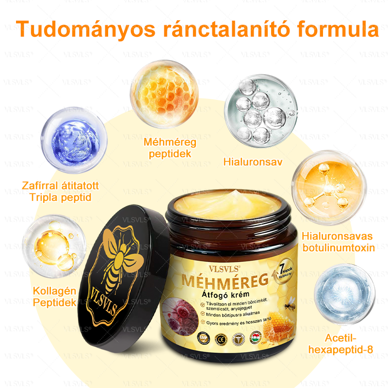 🎉🌟VLSVLS® Méhméreg Átfogó Krém (Minden korosztály számára alkalmas )